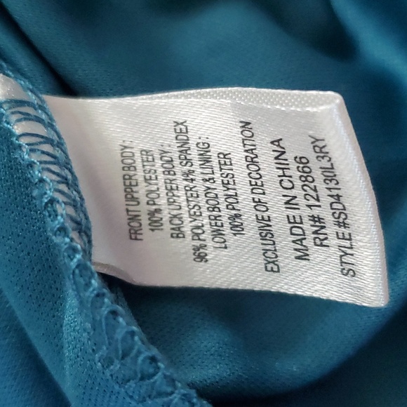 LILT size 8 girls teal dress - Picture 6 of 10